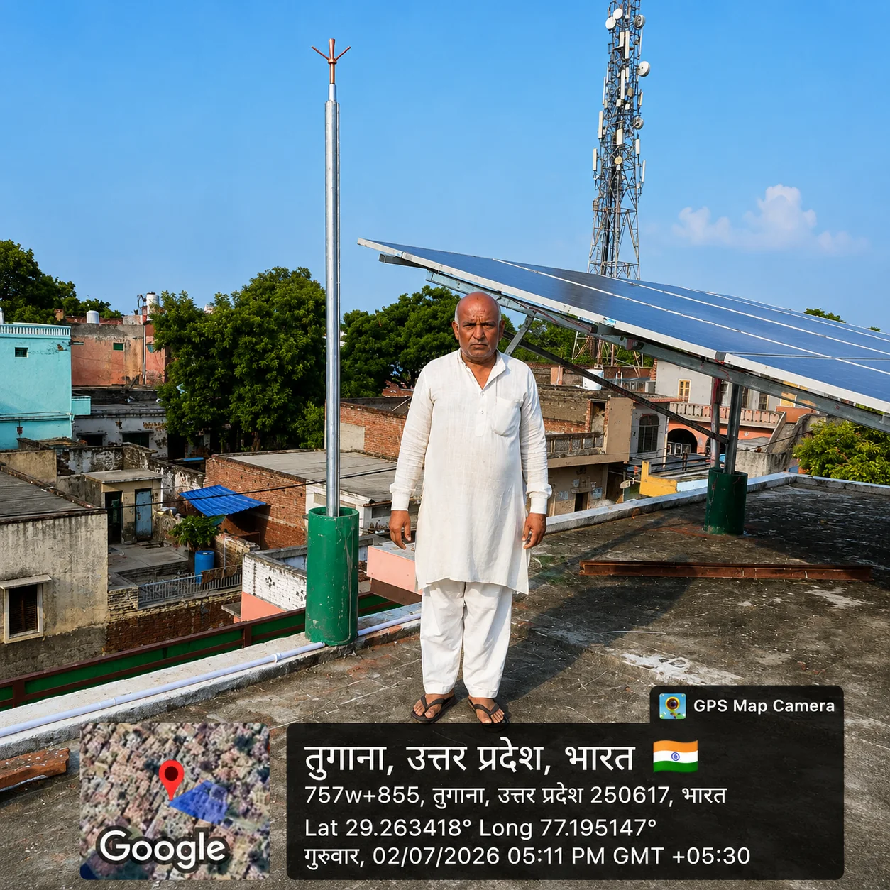 Hospital Solar Installation Lucknow